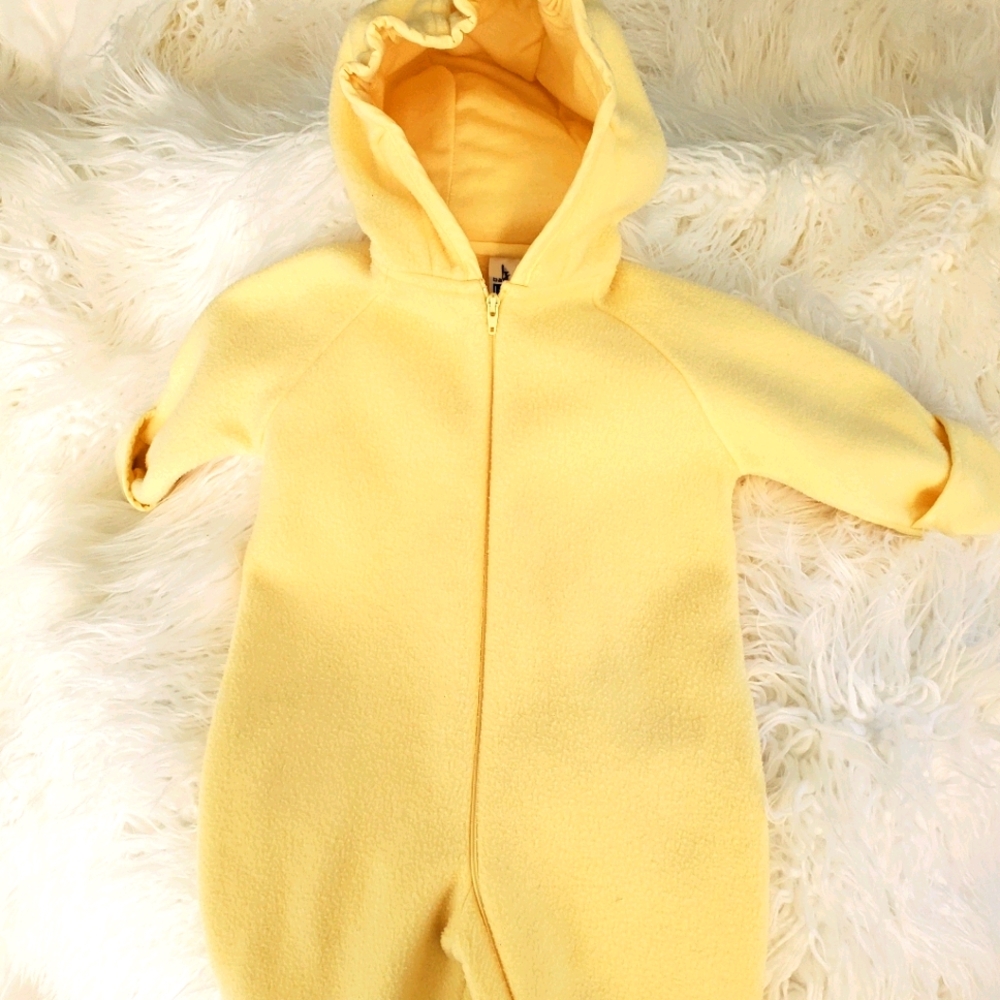 Warm Hooded Baby Romper